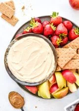 Peanut Butter Greek Yogurt Fruit Dip