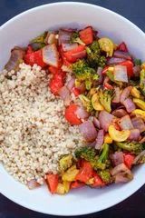 Roasted Vegetable Couscous (Easy Weeknight Dinner)