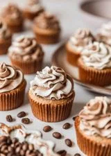 Coffee Cupcakes with Vanilla Coffee Buttercream