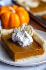 Sheet Pan Pumpkin Pie