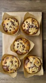 Banana Chocolate Chip Muffins