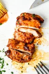 Air Fryer Boneless BBQ Chicken Thighs