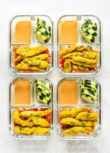 Satay Inspired Thai Chicken Salad Bowls