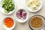 Roasted Veggie Bowls with Lemon Tahini Sauce
