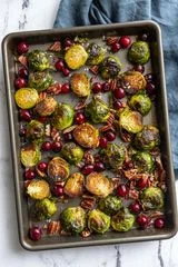 Cranberry Brussels Sprouts