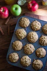 Apple Cider Donut Muffins