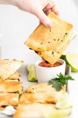Vegetarian Sheet Pan Quesadillas
