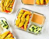 Satay Inspired Thai Chicken Salad Bowls