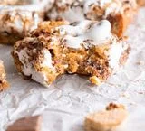 Chewy and Gooey Brown Butter S'mores Blondies