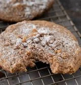 Brown Butter Coffee Cake Cookies With Cinnamon Streusel