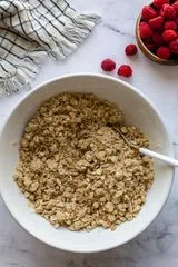 Raspberry Crumble Bars