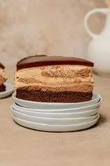Chocolate Peanut Butter Mousse Cake