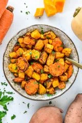 Air-Fryer Roasted Fall Vegetables