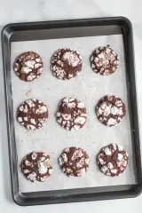 Chocolate Crinkle Cookies