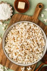 Homemade Cheddar Popcorn