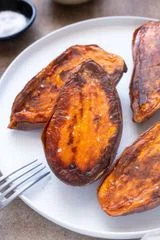 Roasted Sweet Potato Halves