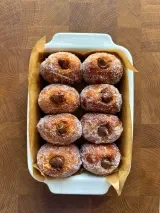 Nutella Stuffed Bomboloni