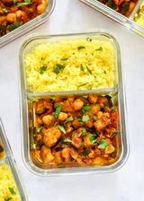 Zucchini Chickpea Curry