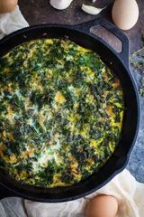 Kale & Garlic Frittata