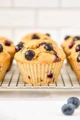 Blueberry Lemon Pancake Mix Muffins