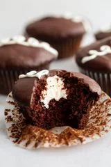 Vegan Hostess Cupcakes
