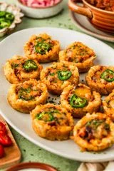 Crispy Tater Tot Chili Cheese Bites