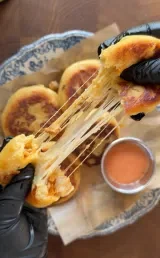 Potato Stuffed Cheesy Chicken Pockets