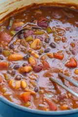 Loaded Vegetarian Chili