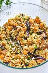 Roasted Butternut Squash Couscous Salad