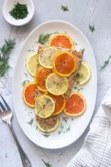 Slow Roasted Citrus Salmon