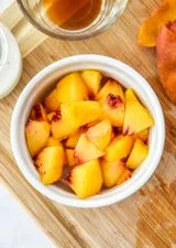 Peaches and Cream Oatmeal