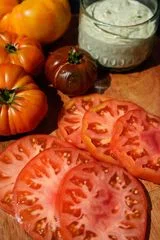Tomato Sandwich with Basil Mayo