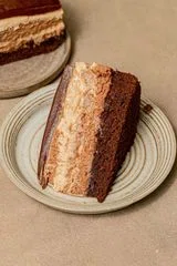 Chocolate Peanut Butter Mousse Cake