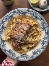 Garlic Parmesan Chicken Pasta
