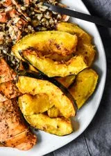 Air Fryer Acorn Squash (Two Ways!)