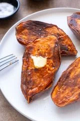Roasted Sweet Potato Halves