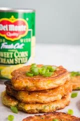 Vegan Corn Fritters