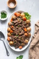 Slow Cooker Pot Roast with Rich Gravy