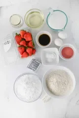 Homemade Strawberry Cake