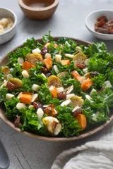 Winter Roasted Vegetable Kale Salad