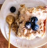 Brown Butter Earl Grey Blueberry Coffee Cake