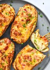 Air Fryer Twice Baked Potatoes