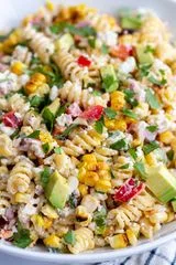Mexican Street Corn Pasta Salad