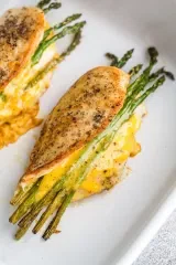 Asparagus & Cheese Stuffed Chicken