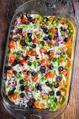 Vegan Seven Layer Dip