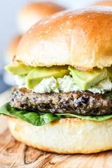 Freezer Friendly Black Bean Burgers