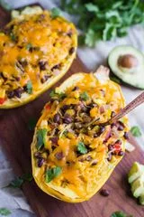 Spaghetti Squash Burrito Bowls