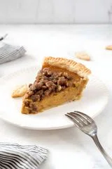 Pumpkin Pecan Pie