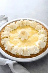 Banana Cream Pie with Graham Cracker Crust