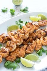 Chili Lime Grilled Shrimp Skewers